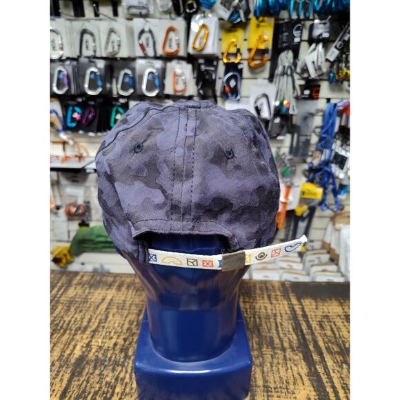 Last Heavy Camouflage Blue Trucker Hat – Embroidered “High and Wet” Adjustable - Picture 6 of 11